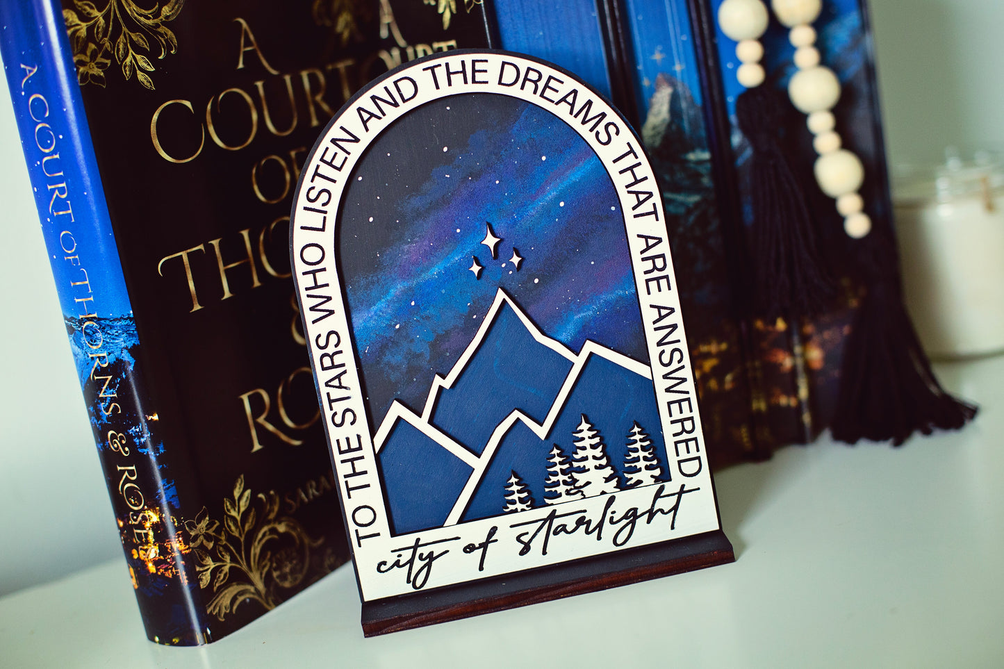 Love N Vegas PRE-ORDER, City of Starlight Bookshelf Sign