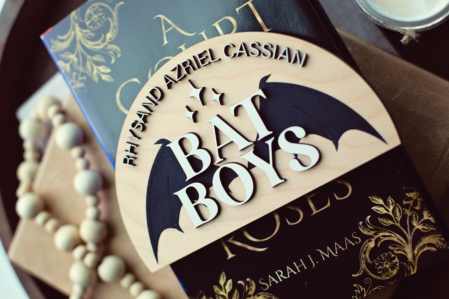 ROMANTASY PRE-ORDER Bat Boys Bookshelf Signs