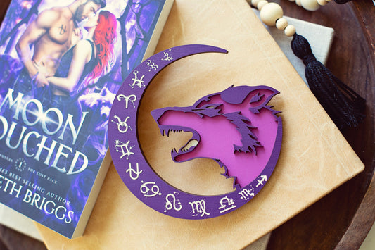 LOVE N VEGAS PRE-ORDER, Zodiac Wolves, Head and Moon Sign