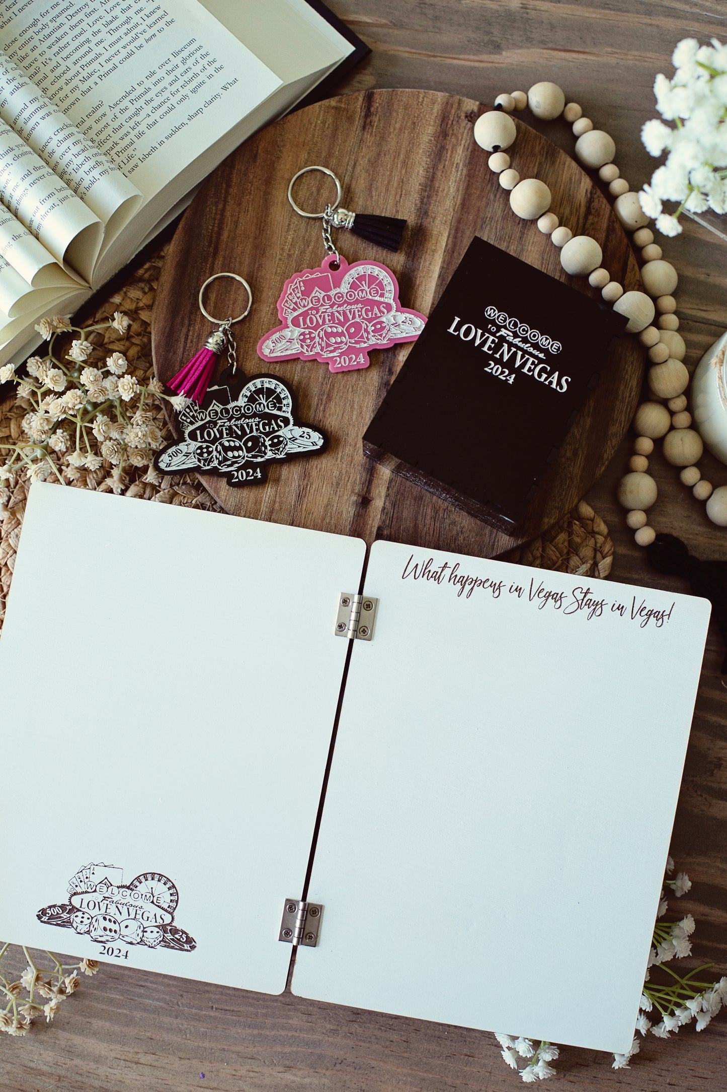 LOVE N VEGAS PRE-ORDER, Event Exclusive Custom Signing Book