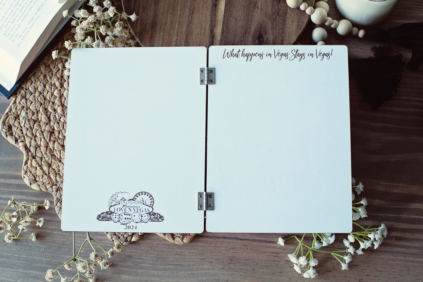LOVE N VEGAS PRE-ORDER, Event Exclusive Custom Signing Book