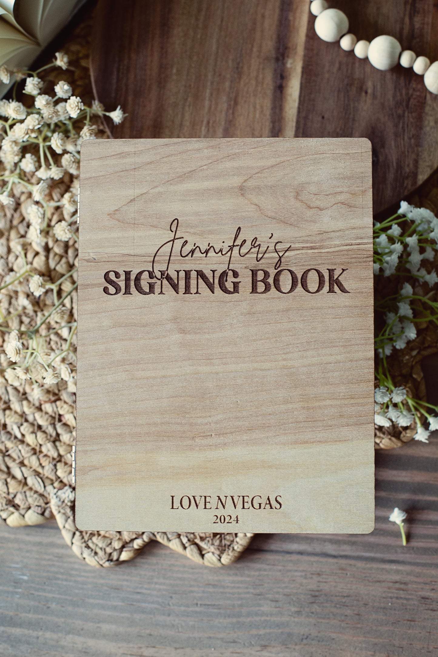 LOVE N VEGAS PRE-ORDER, Event Exclusive Custom Signing Book