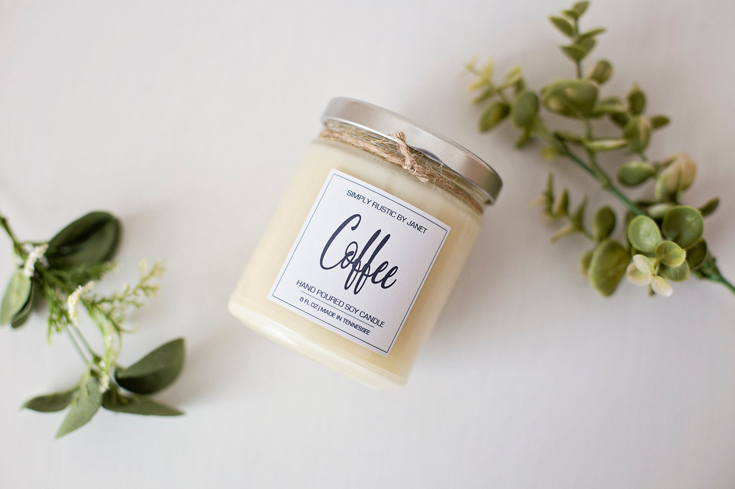 Coffee Soy Candle, All natural Soy Candle, 8oz and 15oz soy candle, spring and summer soy candles