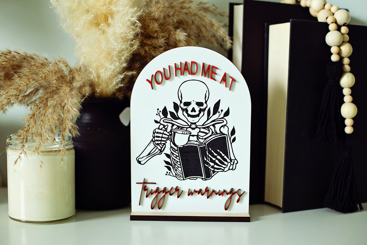 Trigger Warnings Sign