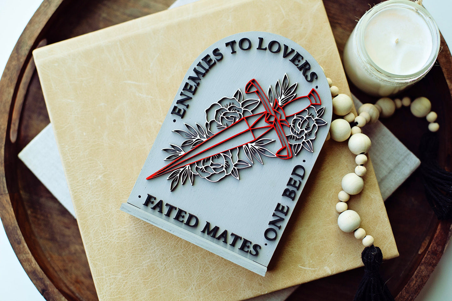 Book Trope Sign, Spicy booktok Sign, booktok sign, smut reader, booktok merch, smut, smut sign, gift for readers, bookshelf sign
