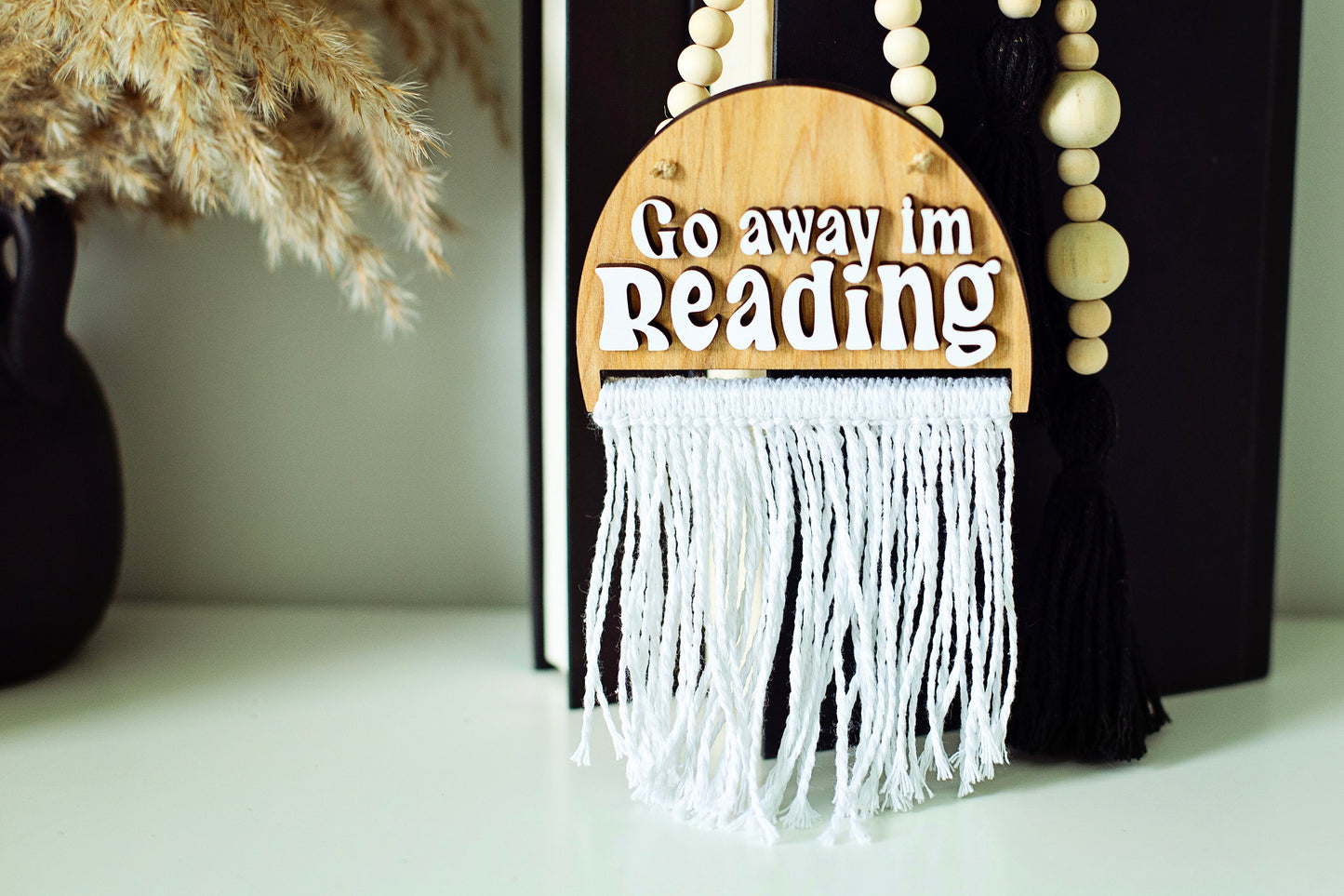 Hanging doorknob book sign, bookshelf decor, booktok sign, booktok merch, smut, smut sign, gift for readers, smut library